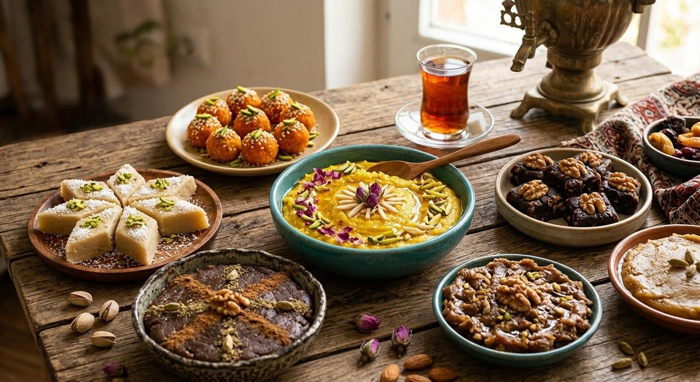 انواع حلواها